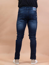 Denim Blue Denim Men's Jeans - Tistabene