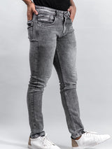 grey denim jeans