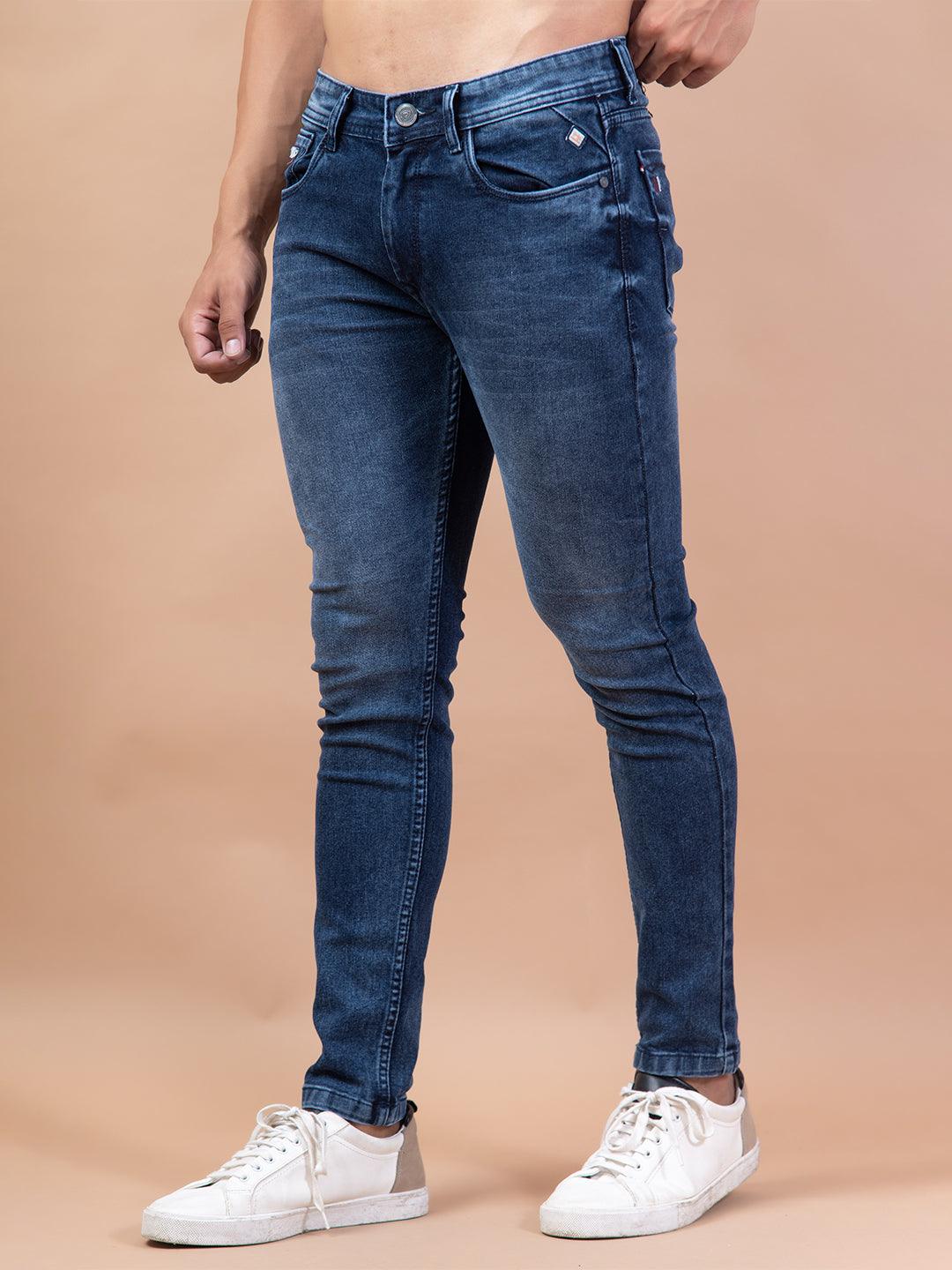 Men's Blue Street Style Hip Hop Baggy Jeans - RippedJeans® Official Site |  Jeans outfit men, Blue jeans outfit men, Jeans style