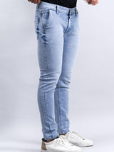 sky blue denim jeans