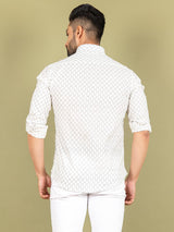 sanganeri printed shirt