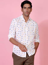 printed casual shirts