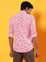 Floral Printed Crepe Shirt