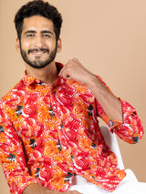 Flora Crepe Shirt