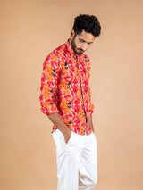 Flora Crepe Shirt