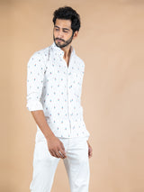 printed white shirts