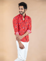 flower printed shirts