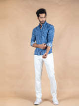 sanganeri printed shirt