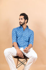 cotton printed shirts for men