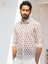 sanganeri printed shirt