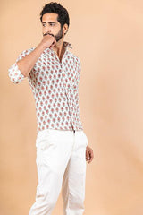 cotton printed shirt