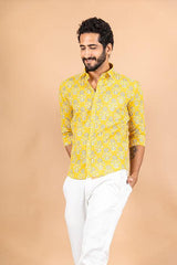 flower printed shirts