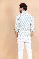 cotton printed shirt