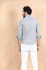 flower printed shirts for men