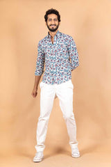 abstract printed shirts