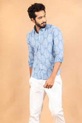 cotton printed shirt