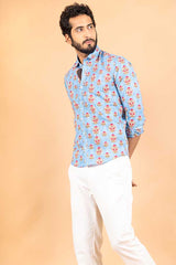 cotton printed shirt