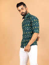 sanganeri printed shirt