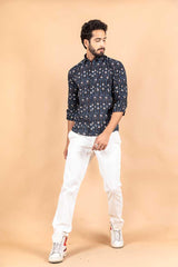 printed cotton shirts for men