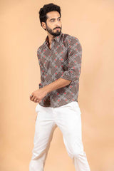 cotton printed shirt