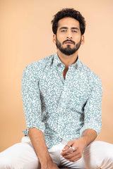 sanganeri printed shirt