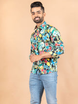 abstract printed shirts