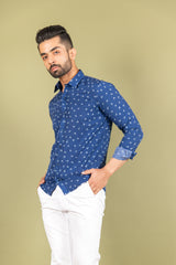 sanganeri printed shirt