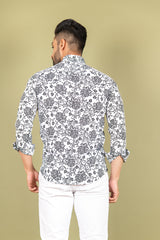 cotton printed shirt