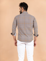 Printed Check Shirt online