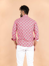 cotton printed shirt