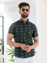 mens printed shirt clothing