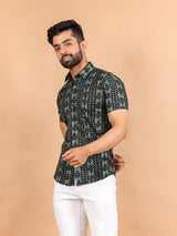 sanganeri printed shirt