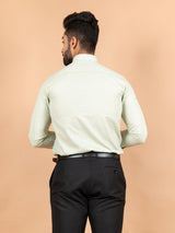 Light Green Linen Shirt - Tistabene