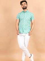 sanganeri printed shirt