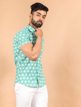 printed half sleeve shirts