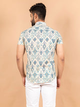 cotton printed shirts for men