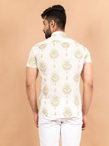 sanganeri printed shirt