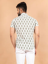 sanganeri printed shirt