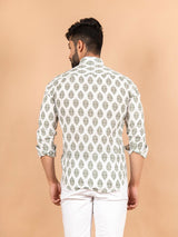 printed formal shirts