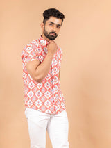 block printed shirt