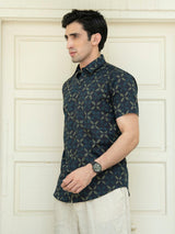 cotton printed shirts for men