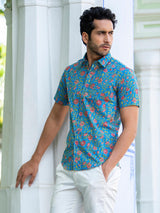 sanganeri printed shirt