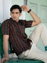 printed cotton shirts for men