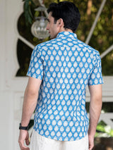 sanganeri printed shirt