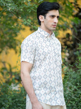 sanganeri printed shirt