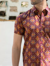 sanganeri printed shirt