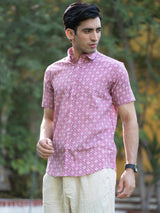 sanganeri printed shirt