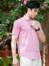 sanganeri printed shirt