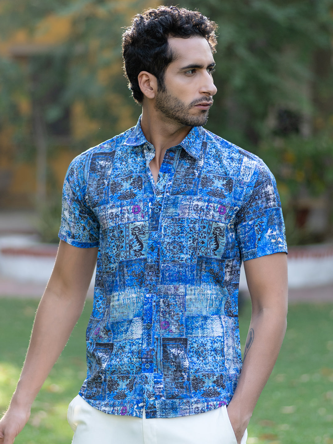 Short-Sleeved Shirt - Men - Ready-to-Wear