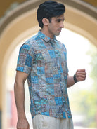 sanganeri printed shirt